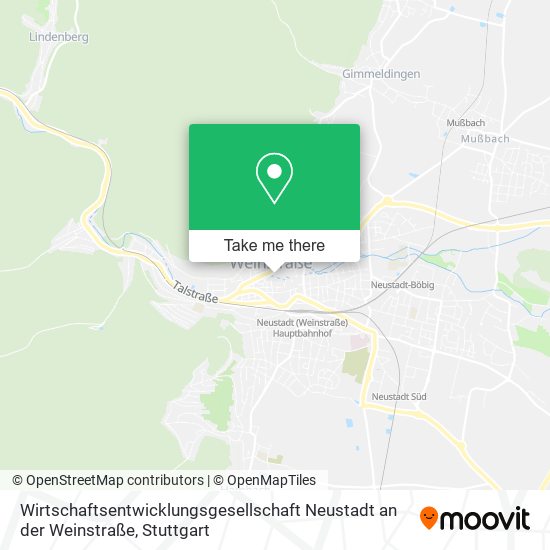 Wirtschaftsentwicklungsgesellschaft Neustadt an der Weinstraße map