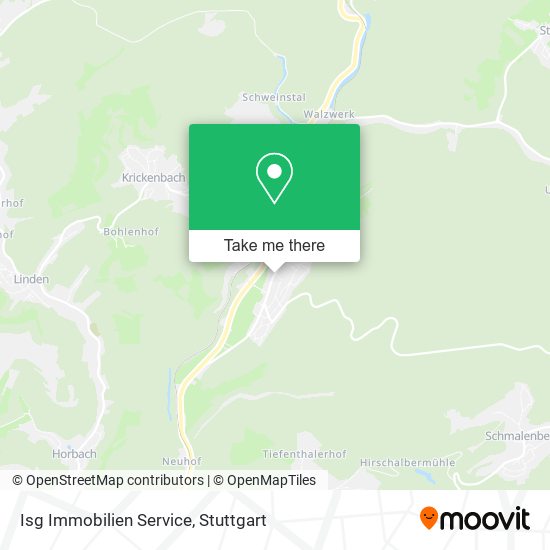 Isg Immobilien Service map