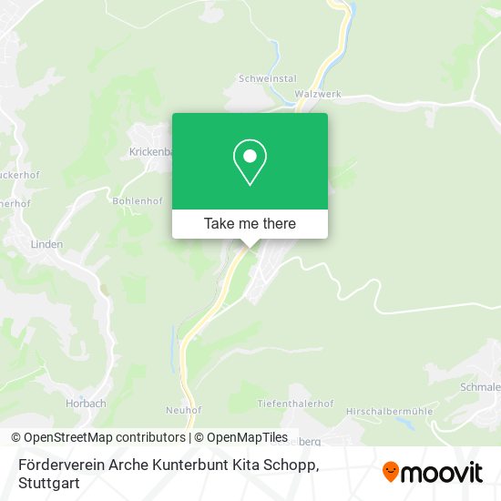 Förderverein Arche Kunterbunt Kita Schopp map