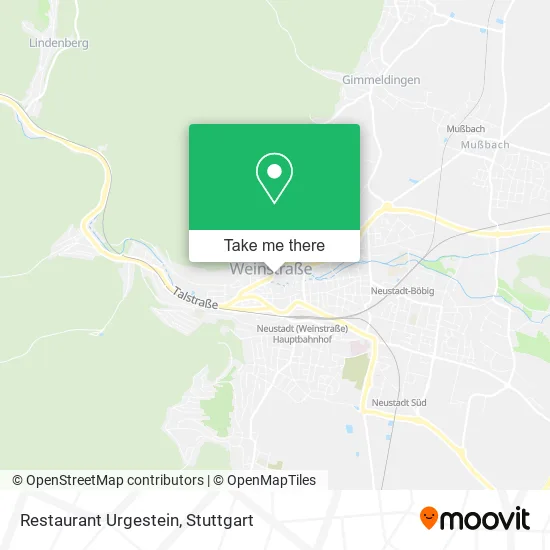Карта Restaurant Urgestein