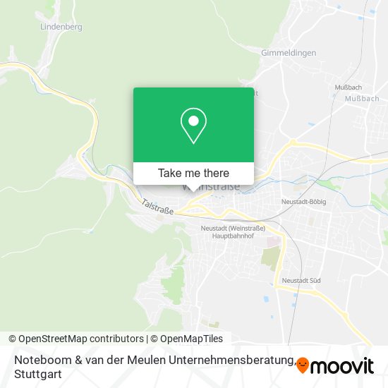 Noteboom & van der Meulen Unternehmensberatung map