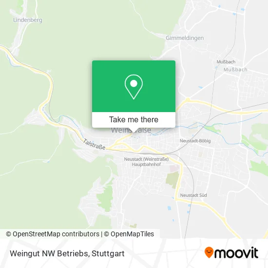 Карта Weingut NW Betriebs