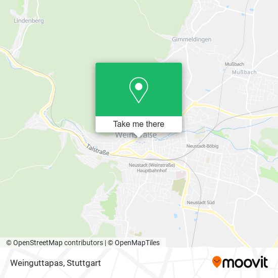 Карта Weinguttapas