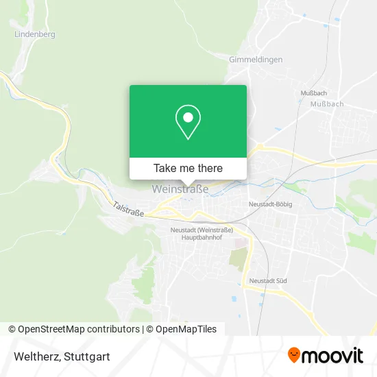 Карта Weltherz