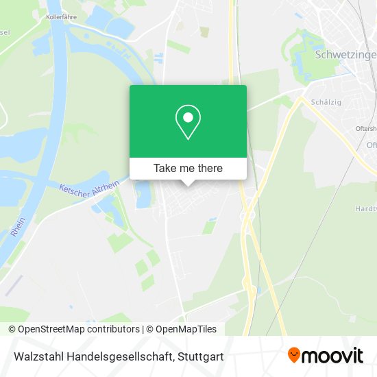 Карта Walzstahl Handelsgesellschaft