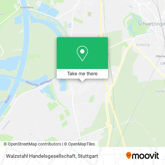 Карта Walzstahl Handelsgesellschaft