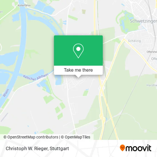 Карта Christoph W. Rieger