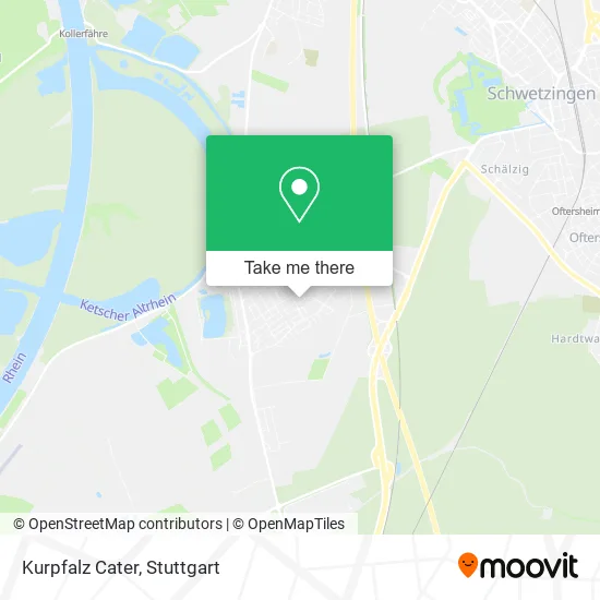 Карта Kurpfalz Cater