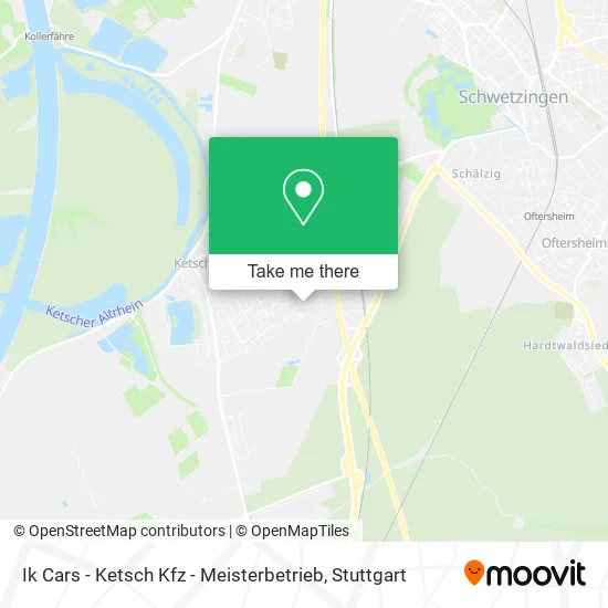 Карта Ik Cars - Ketsch Kfz - Meisterbetrieb
