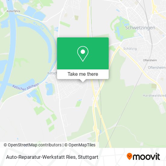 Карта Auto-Reparatur-Werkstatt Ries