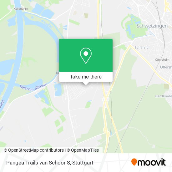 Pangea Trails van Schoor S map
