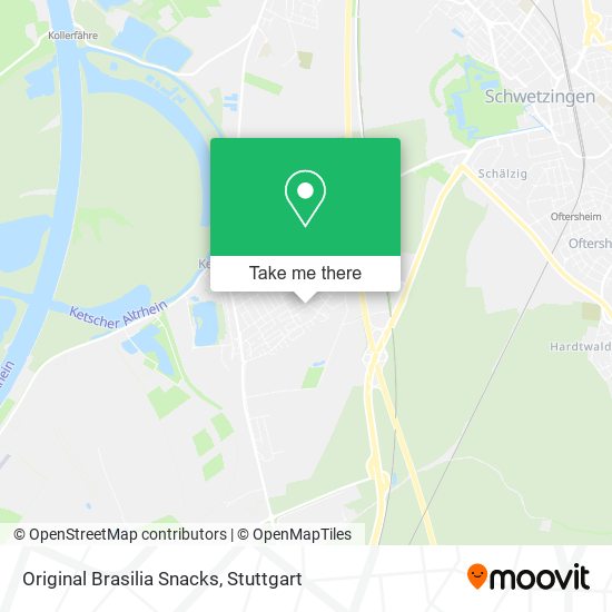 Original Brasilia Snacks map