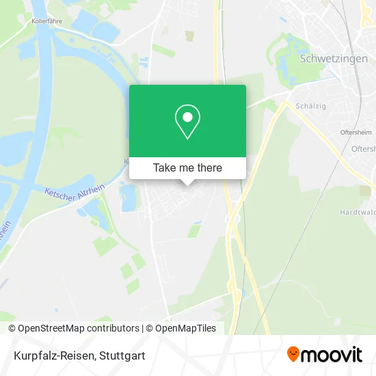Карта Kurpfalz-Reisen