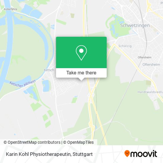Karin Kohl Physiotherapeutin map