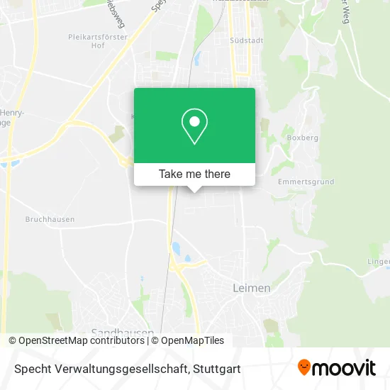 Карта Specht Verwaltungsgesellschaft