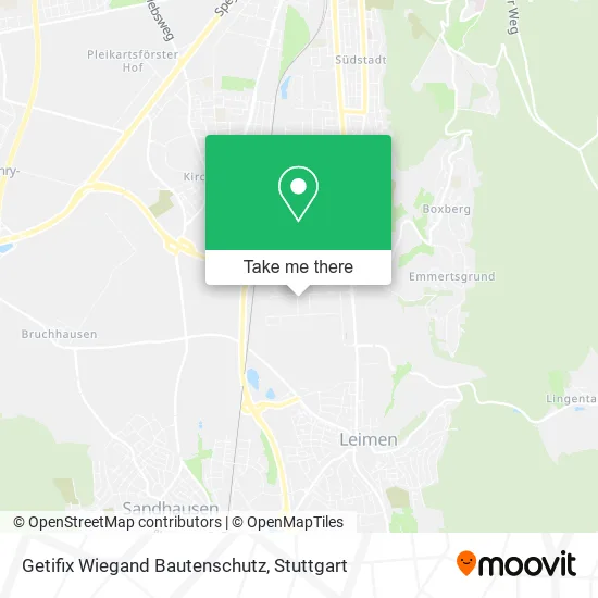 Карта Getifix Wiegand Bautenschutz