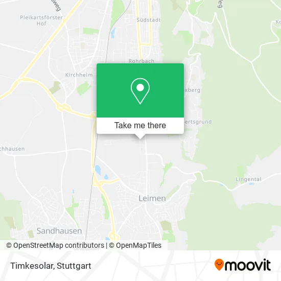 Карта Timkesolar