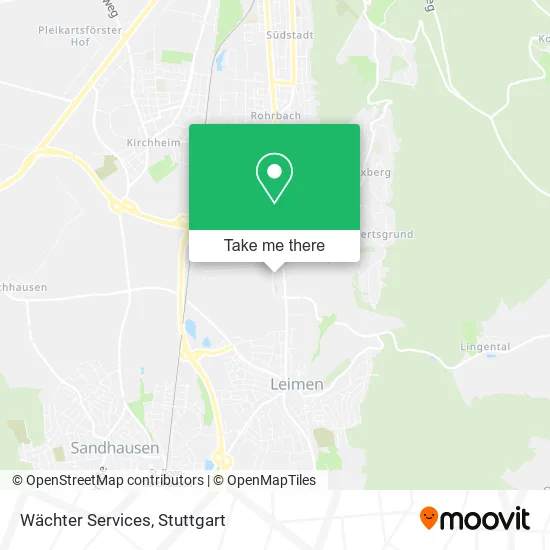 Карта Wächter Services