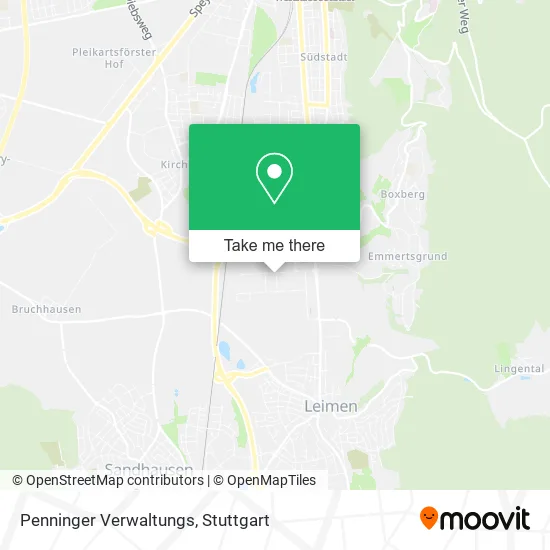 Карта Penninger Verwaltungs