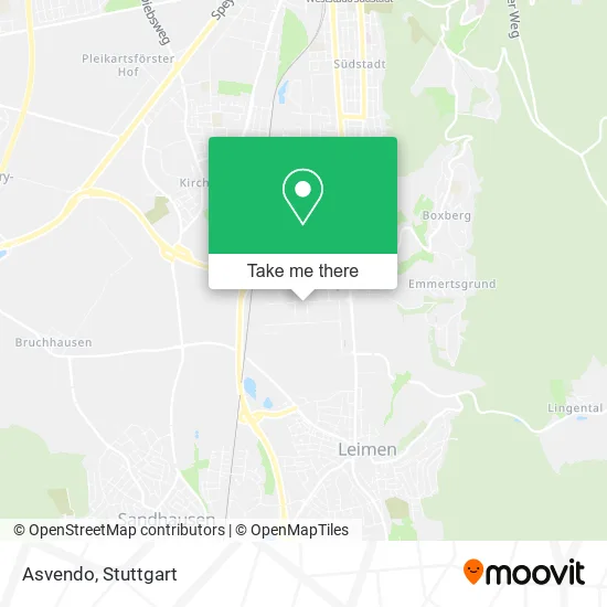 Карта Asvendo