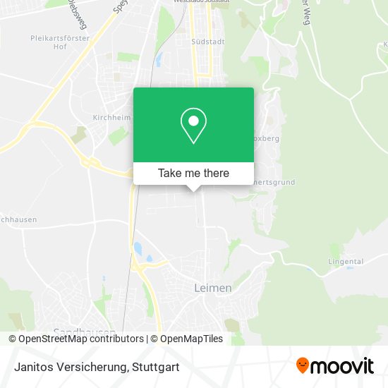 Карта Janitos Versicherung