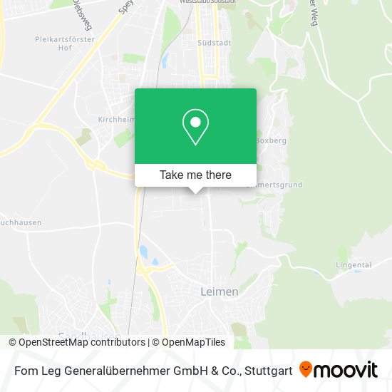 Fom Leg Generalübernehmer GmbH & Co. map