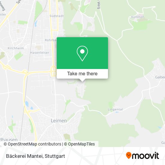 Bäckerei Mantei map