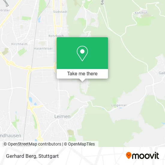 Карта Gerhard Berg