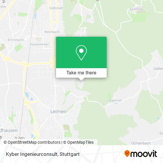 Карта Kyber Ingenieurconsult