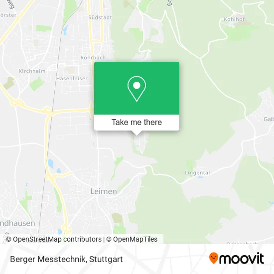 Карта Berger Messtechnik