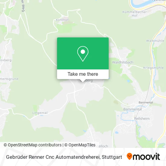 Карта Gebrüder Renner Cnc Automatendreherei