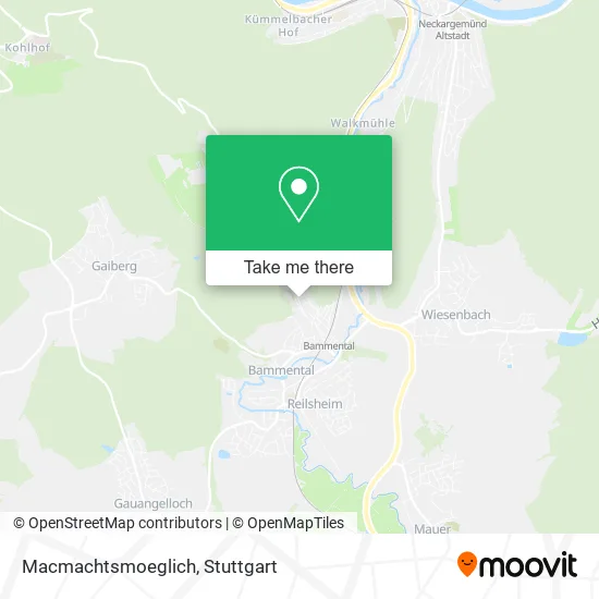 Карта Macmachtsmoeglich