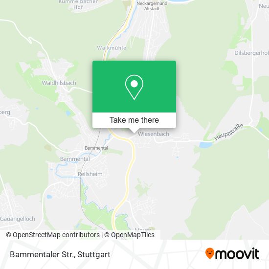 Bammentaler Str. map