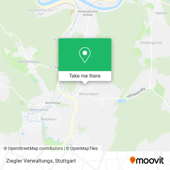 Карта Ziegler Verwaltungs