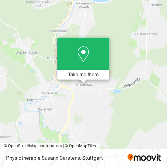 Карта Physiotherapie Susann Carstens