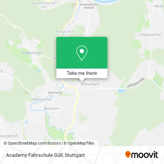 Карта Academy Fahrschule Güll
