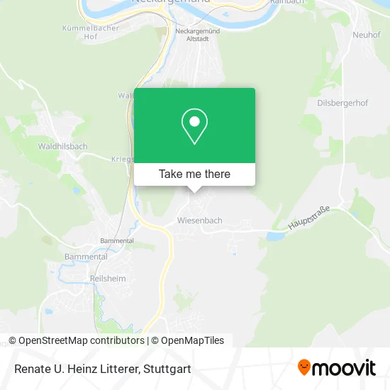 Renate U. Heinz Litterer map