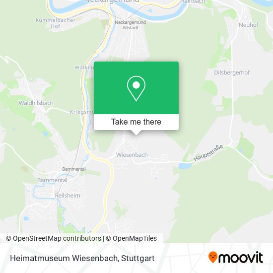 Heimatmuseum Wiesenbach map