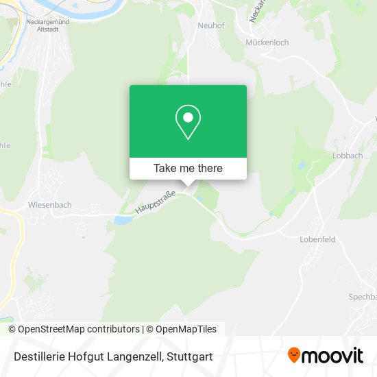 Destillerie Hofgut Langenzell map