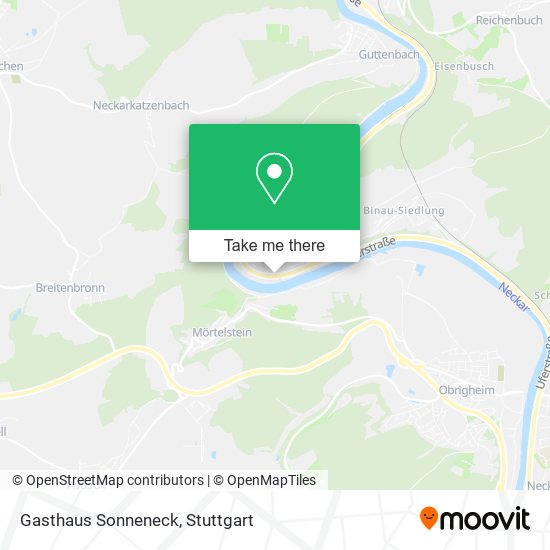 Gasthaus Sonneneck map