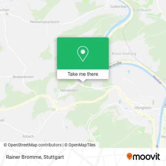 Карта Rainer Bromme