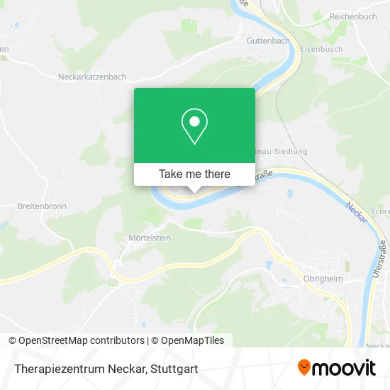 Карта Therapiezentrum Neckar