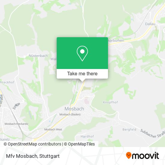 Карта Mfv Mosbach