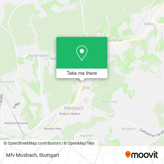 Карта Mfv Mosbach