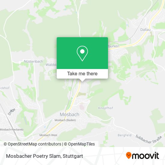 Mosbacher Poetry Slam map