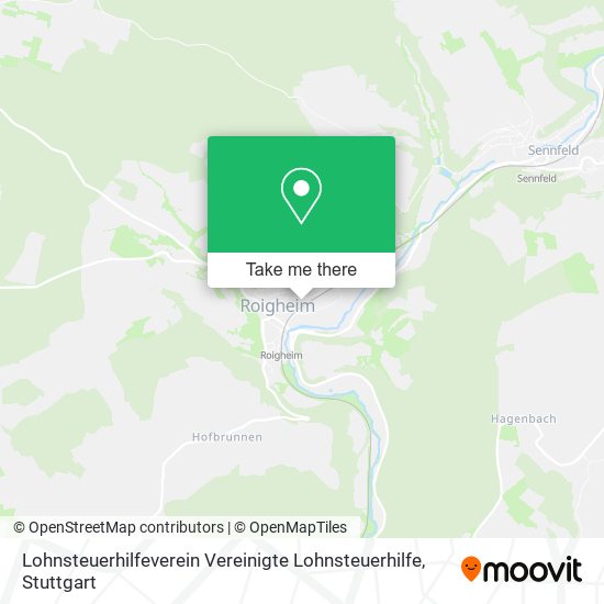 Lohnsteuerhilfeverein Vereinigte Lohnsteuerhilfe map