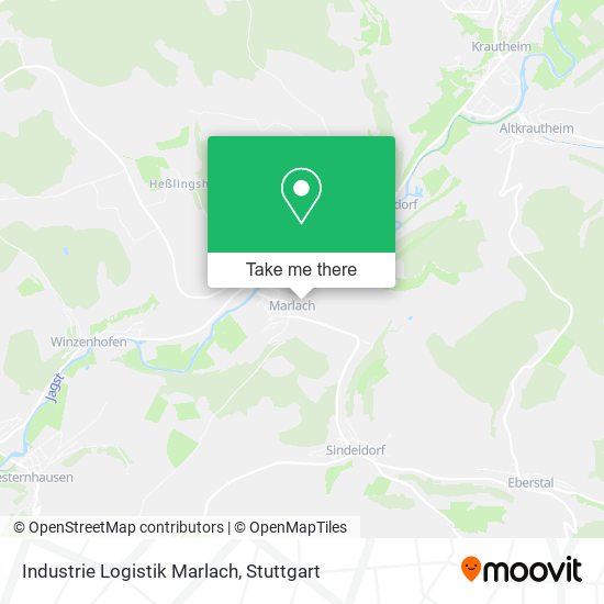 Industrie Logistik Marlach map
