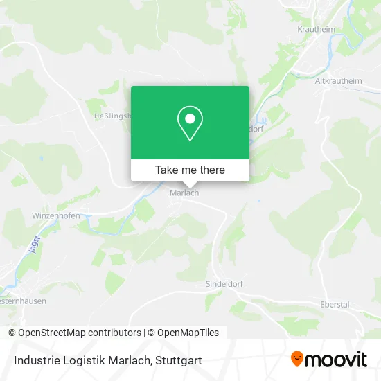 Карта Industrie Logistik Marlach