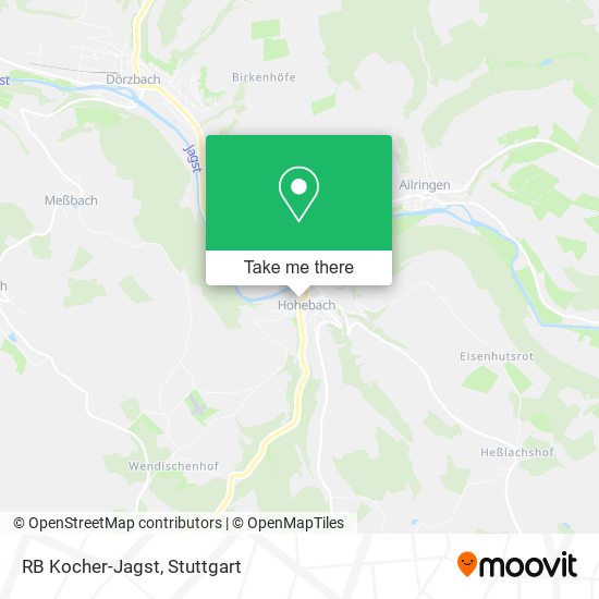 Карта RB Kocher-Jagst