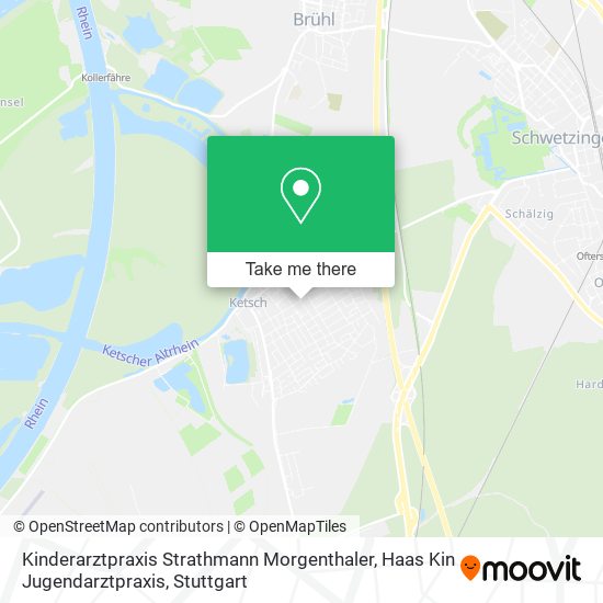Kinderarztpraxis Strathmann Morgenthaler, Haas Kin Jugendarztpraxis map